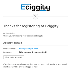 Thanks for registering at Eciggity