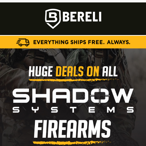 🔥HUGE Discounts on ALL Shadow Systems Pistols