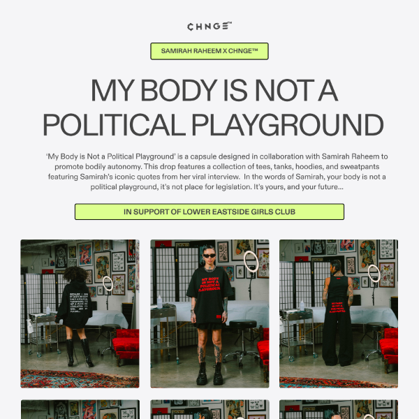 "My Body is Not a Political Playground"