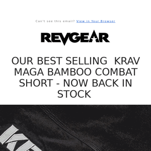 Krav Maga Bamboo Shorts - Back in Stock