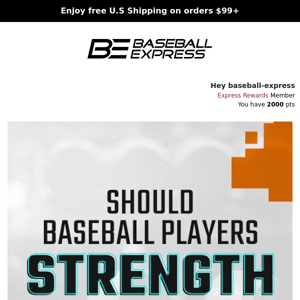 BBX Insider: Should Baseball Players Strength Train?