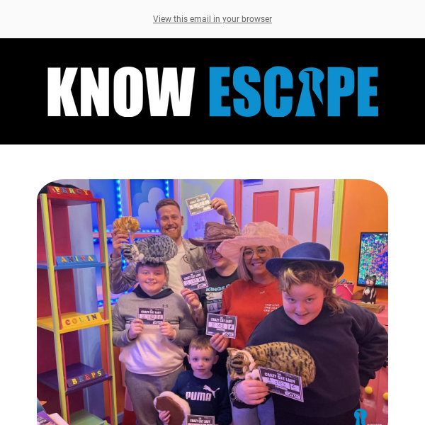 🔓  Let Your Kids Burn Off Some Extra Energy This Easter Chelmsford Escape Rooms