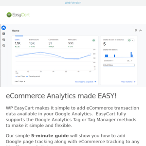 📈 Track your eCommerce with Google Analytics GA4