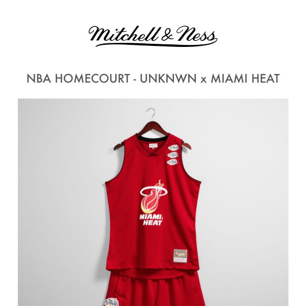 UNKNWN X Mitchell and Ness X Miami HEAT My Towns Fashion Jersey