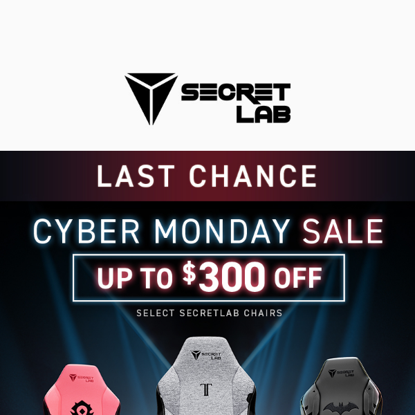 Final hours: Up to $300 off this Cyber Monday Sale