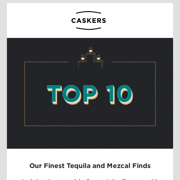 Discover our Top 10 Tequilas and Mezcals Selection! 🥃🏆