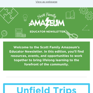 Discover NWA Maker Days, Summer PD, and Unfield Trips at the Amazeum!