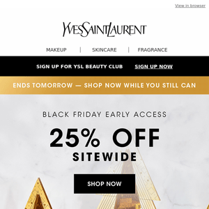 25% Off Bestsellers Ends Soon