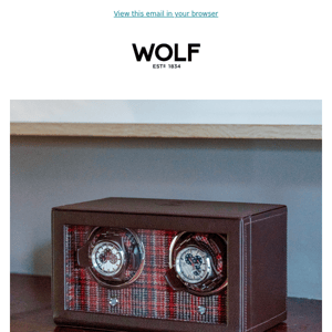 New From WOLF X WM Brown