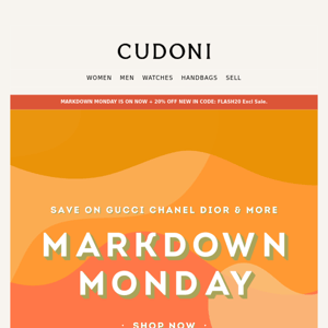 MARKDOWN MONDAY! You deserve a treat, too. 🙌