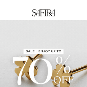 SALE | UP TO 70% SELECTED ITEMS