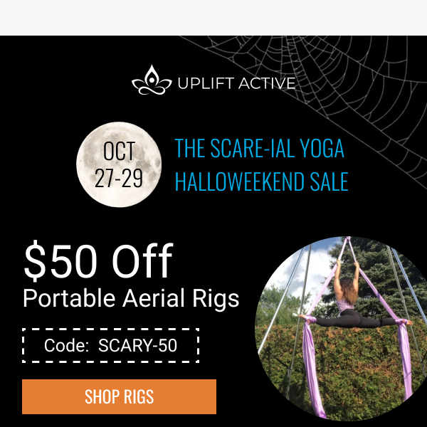 $50 off for ghouls, goblins, and humans 👻