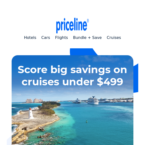 Score BIG savings on cruises starting at $39/night