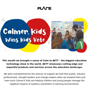 Calmer® Kids wins kids vote 🙌