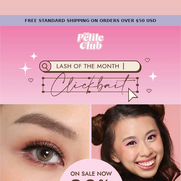 Tina's favourite 💖 lash of the month