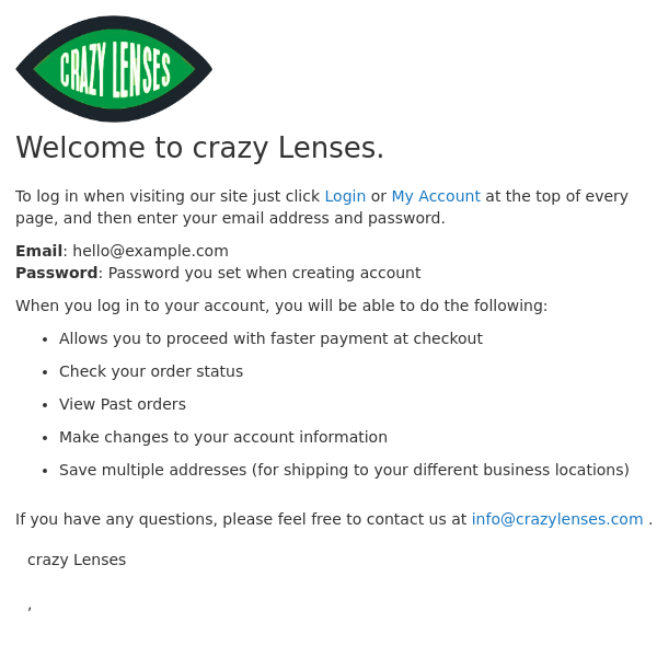 Welcome, Crazy Lenses!