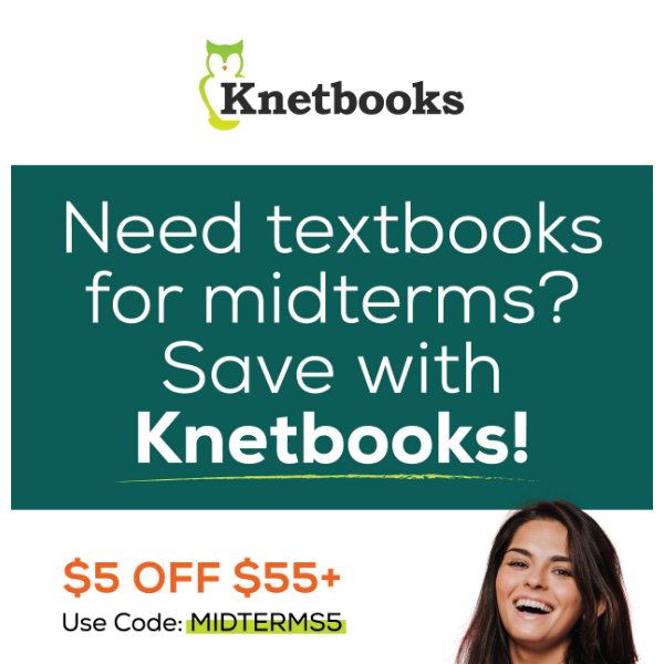 📚 Midterm Mania Sale | Get $10 Off Textbooks Before It's Too Late 💸