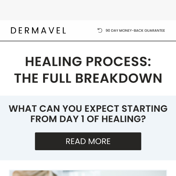 Curious about the healing process?