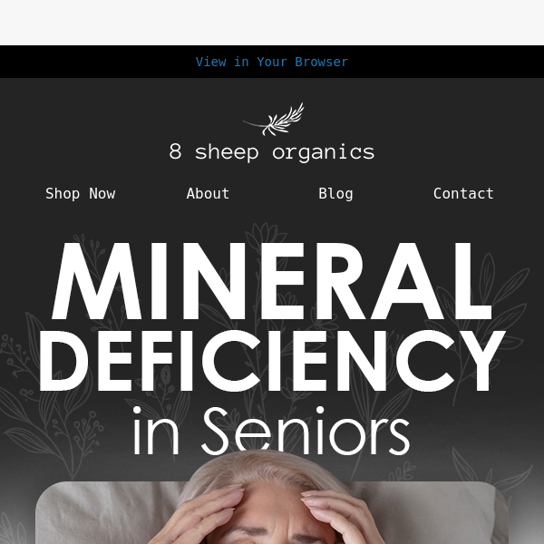 The Invisible Mineral Revolutionizing Senior Wellness 🌟