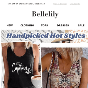 Style Focus: Hot Sale Tanks For You.