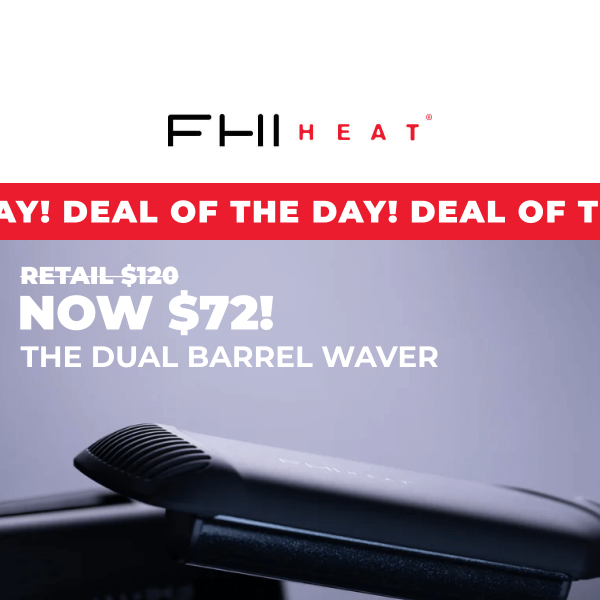 24 HOURS ONLY - 40% OFF THE WAVER!