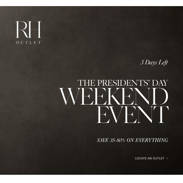 Save 35-80% at the Presidents’ Day Weekend Event