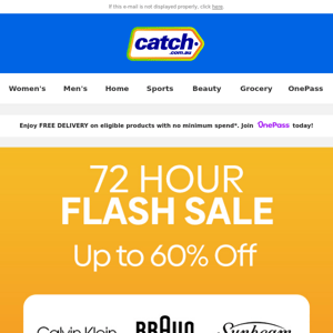 🚨 72hr Flash Sale - Up to 60% off bestsellers