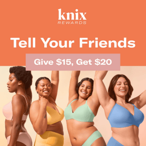 Invite a friend & get $20 off!