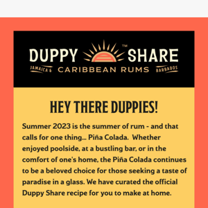 🍹😎 Kick Off Summer with a (Rum) Punch - Recipe inside - The Duppy Share