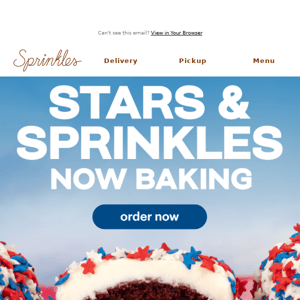 Kick-off Memorial Day weekend with Sprinkles!