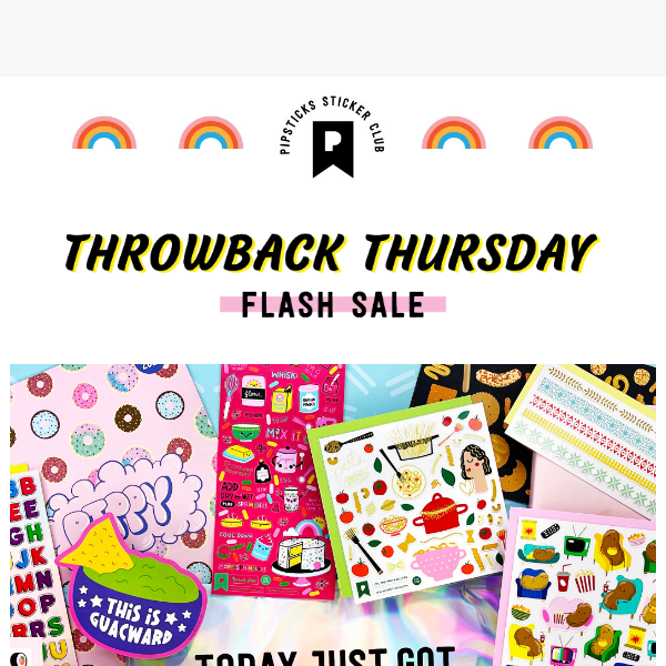 🌮 24hr FLASH SALE 🎂 25% OFF TBT collection!