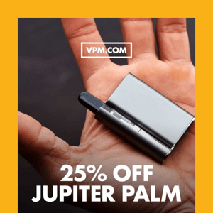 Save 25% Off Palm Vape - Today Only