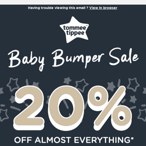 Last chance - 20% off (almost everything)