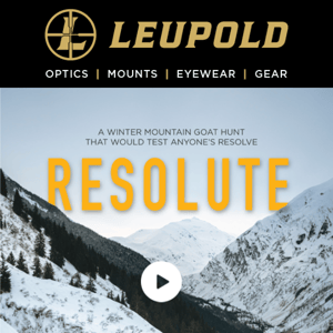 Experience The Thrill: Watch 'RESOLUTE'