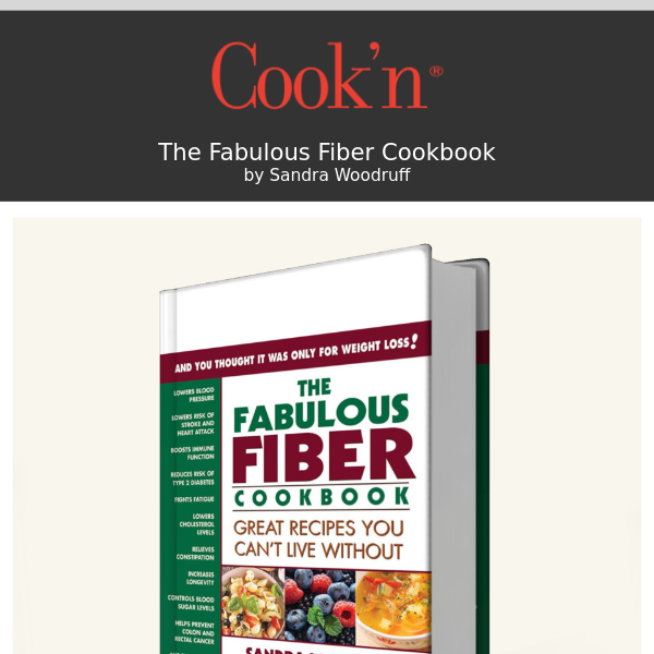 🍓 The Fabulous Fiber Cookbook
