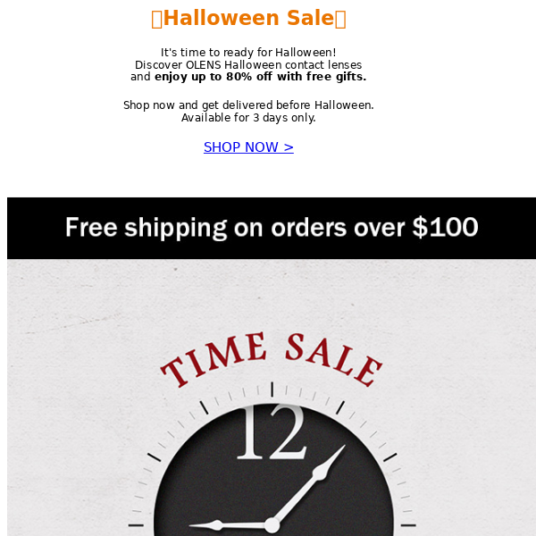 [~80% OFF + FREE GIFT] Get ready for Halloween 👻