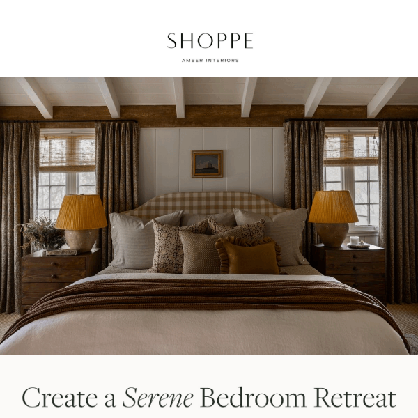 Shoppe the Look: A Bedroom Retreat