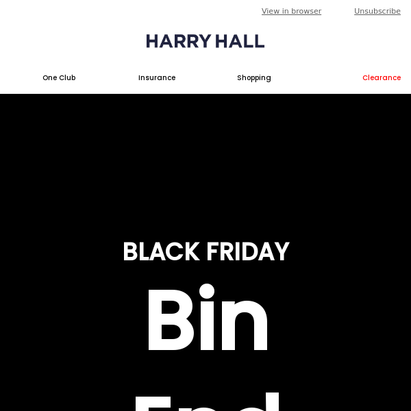 Black Friday Bin End! *MAJOR* markdowns, this way 👉👉