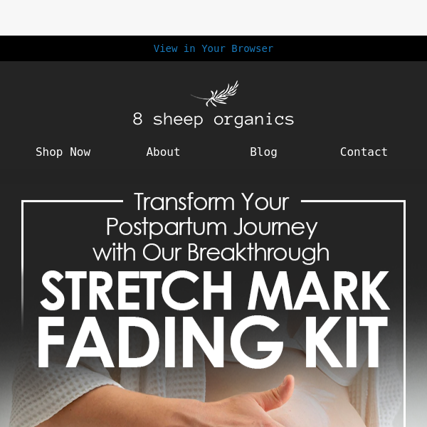 Transform Your Postpartum Journey with Our Stretch Mark Fading Kit!