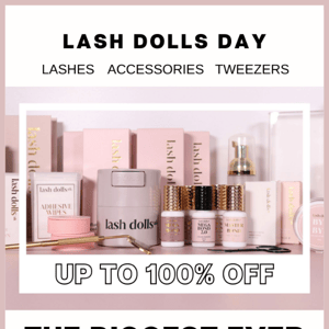 Up to 100% off!