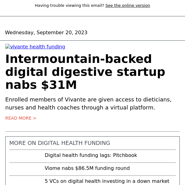 Intermountain-backed digital digestive startup nabs $31M