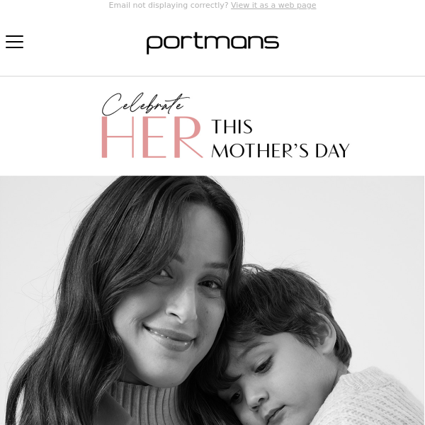 Celebrate HER This Mother's Day