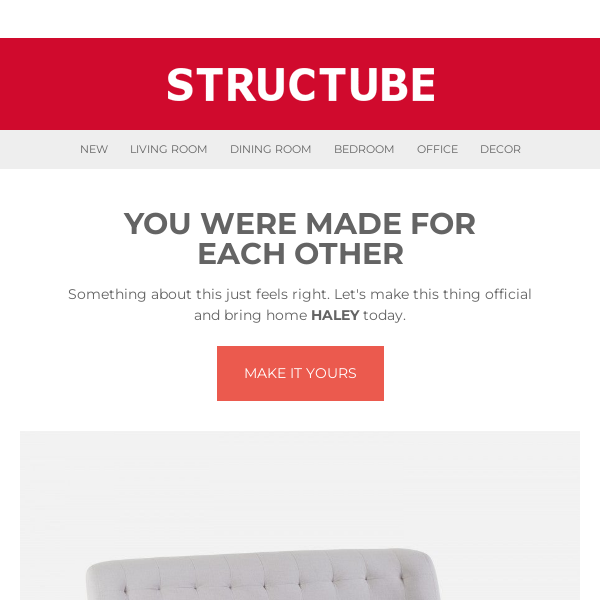 Structube on sale haley sofa