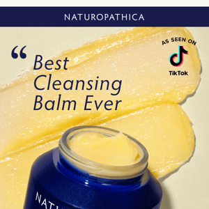 "This cleansing balm transformed my skin."