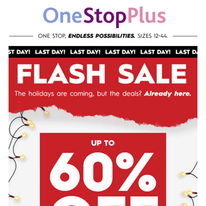 HOURS left to save up to 60%