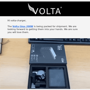 Don't miss this for anything, Volta Charger.