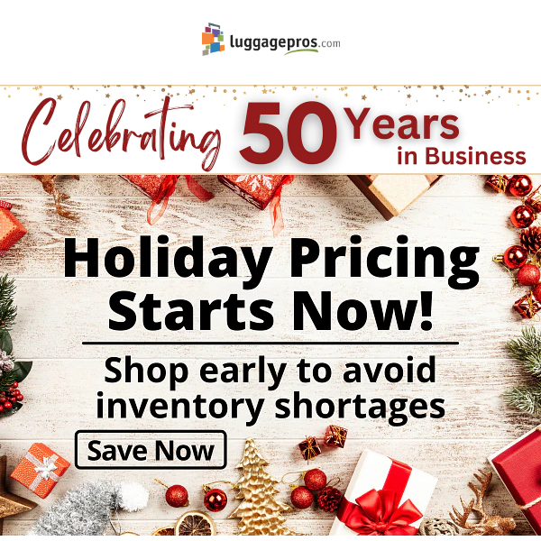 Holiday Pricing Starts Today!