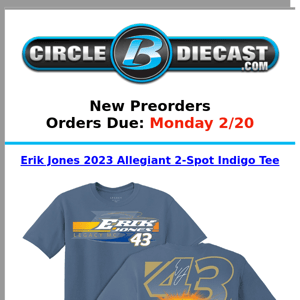 New Apparel Preorders 2/15