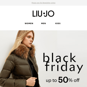 Shoes and down jackets up to -50% | Black Friday