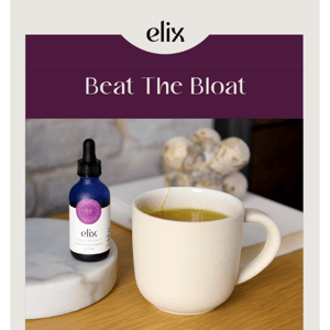 4 tips to beat the bloat 👀